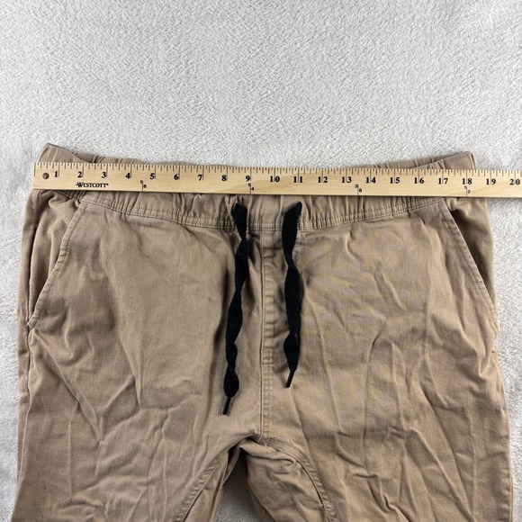 Southpole Jogger Pants Men's 2XL Tan Khaki Flex The Movement Drawstring Casual - Picture 7 of 13